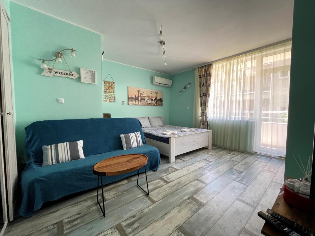 Bright 1Bd Apartment With Nice Terrace Burgas City Exterior foto